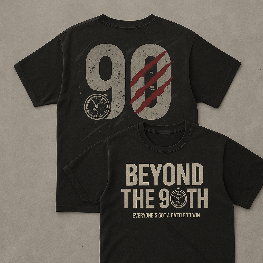 BEYOND THE 90TH T-SHIRT - BLACK